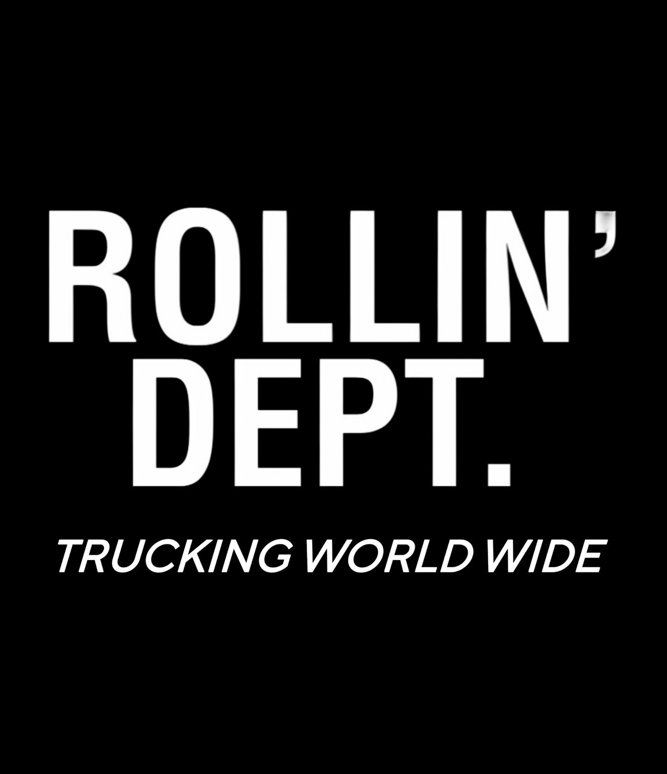 Hoodie “ ROLLIN’ DEPT. “